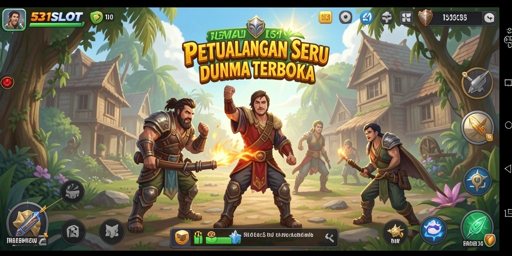 Tampilan screenshot gameplay Open World penuh petualangan 531SLOT.