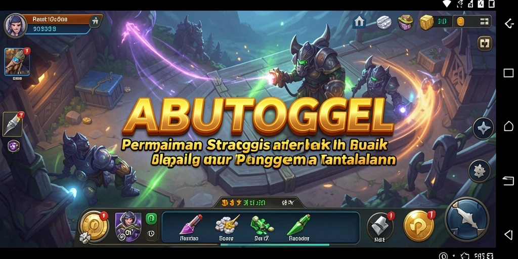 Tampilan menarik dari gameplay ABUTOGEL yang penuh strategi.