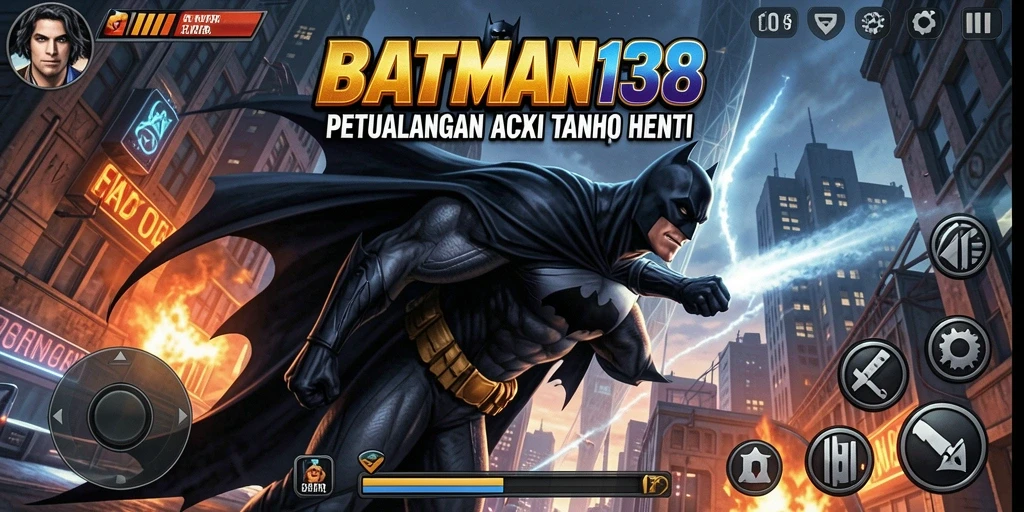 Tampilan gameplay mendebarkan dari BATMAN138 dengan aksi seru.