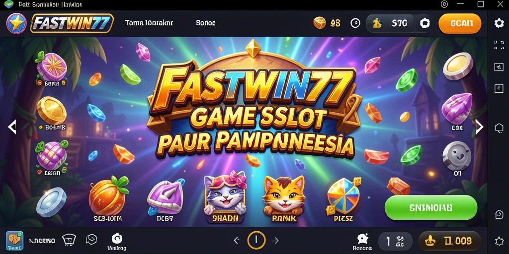 Screenshot gameplay FASTWIN77 yang menunjukkan keseruan permainan Slot.