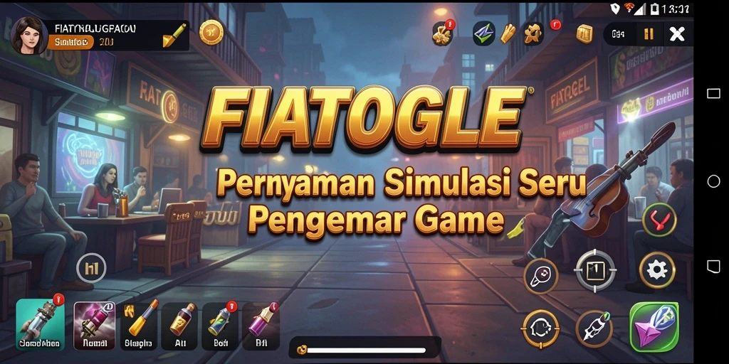 Tampilan screenshot utama FIATOGEL menampilkan gameplay yang seru dan mendetail.