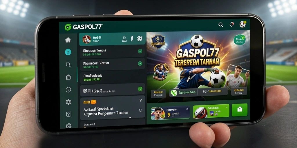 Tampilan gameplay seru dari GASPOL77 untuk taruhan olahraga.