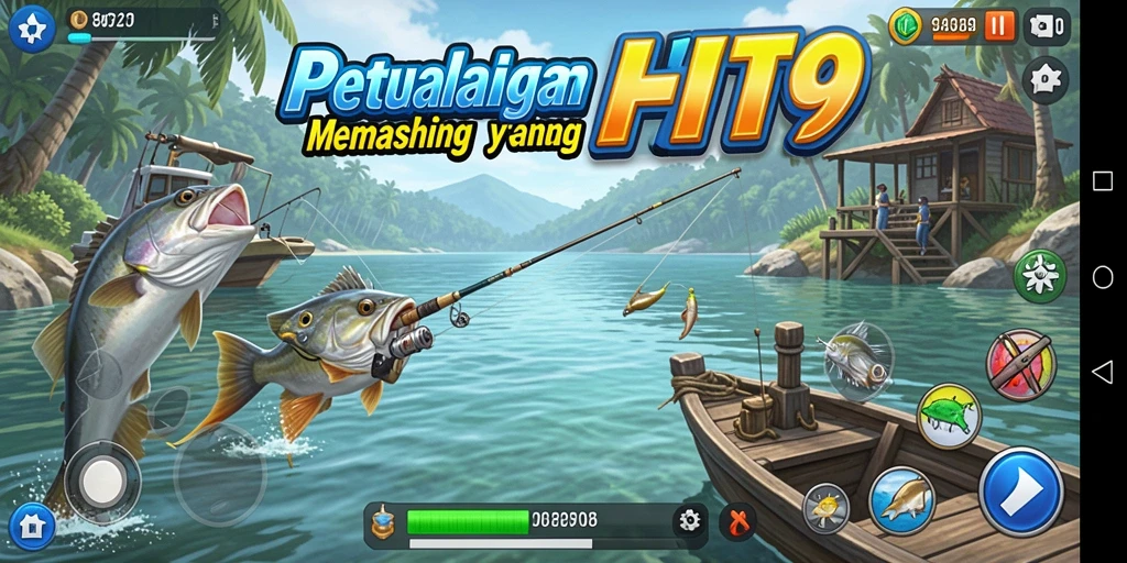 Tangkapan ikan yang seru dengan grafis yang memukau dari HIT9.