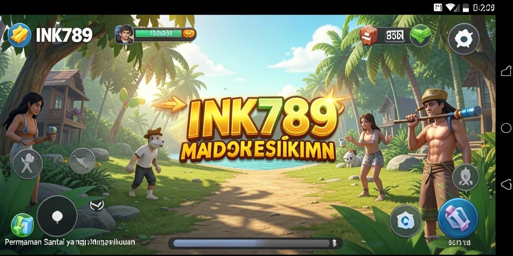 Tangkapan layar dari gameplay seru INK789 dalam suasana santai.