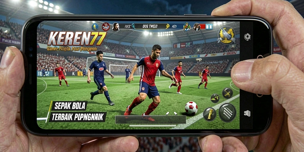 Tampilan gameplay seru dan aktif dalam KEREN77.