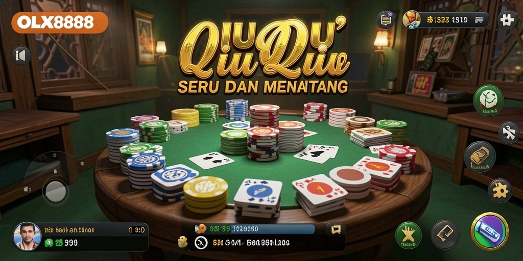 Tampilan gameplay yang menarik dalam OLX888 yang menyenangkan.