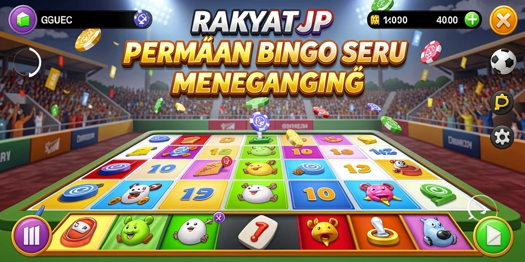 Tampilan gameplay RAKYATJP yang menegangkan dan penuh warna.