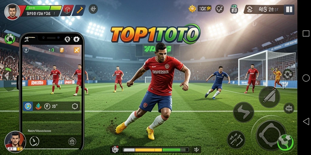 Tampilan gameplay menakjubkan dari TOP1TOTO dengan berbagai cabang olahraga.