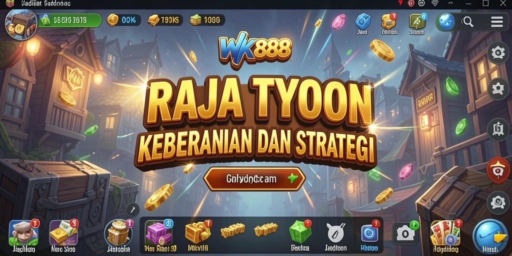 Screenshot gameplay WK888 menampilkan keseruan dan strategi Tycoon.
